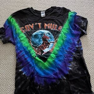 Gov't Mule Tie-Dye T-Shirt 2014 Tour